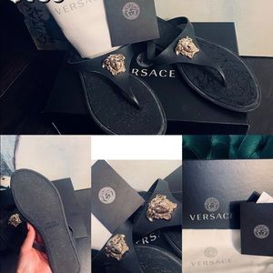 AUTHENTIC VERSACE sandals slippers flip flop